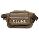 Borsa a tracolla in tela khaki Celine - Céline