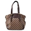 Sac à épaule Damier Ebene Louis Vuitton