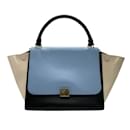 Celine Trapeze Leather Handbag - Céline