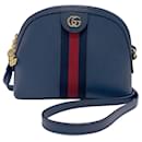 Sac à bandoulière en cuir Gucci Ophidia