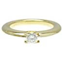 Anillo Cartier C Setting en oro amarillo