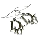 Christian Dior Women's Silver Drop Earrings