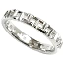 Tiffany K18WG White Gold T True Narrow Ring - Tiffany & Co