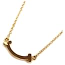 Collana T Smile in oro rosa K18PG Tiffany - Tiffany & Co