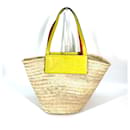 Sac à épaule jaune Christian Louboutin