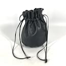 Bottega Veneta Black Leather Shoulder Bag