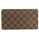 Portefeuille Long Damier Ebene Louis Vuitton