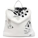 Prada Signe Print Nylon Handbag