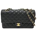 Bolsa de ombro de corrente dupla CC Mark A01112 da Chanel