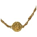 Chanel Vintage Long Gold Necklace