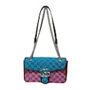 Bolsa de ombro multicolorida Gucci GG Marmont