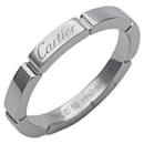 Anel de banda em ouro branco 18K Cartier