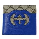 Gucci Men's Bi-fold Wallet in GG Supreme