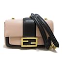 Fendi Pink Leather Shoulder Bag