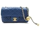 Chanel Mini Materasse Schultertasche mit Kette