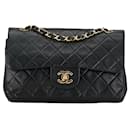 Borsa a spalla Chanel Coco Mark Double Flap Matelassé con catena