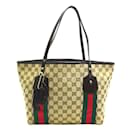 Gucci GG Sherry Line Tote Women's Shoulder Bag