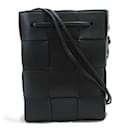 Bottega Veneta Black Lambskin Shoulder Bag