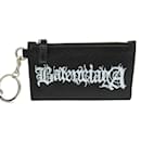 Balenciaga Black Leather Coin Purse