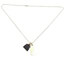 Hermes Gold Cloth Necklace - Hermès