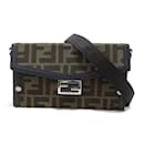 Fendi Phone Pouch Baguette Shoulder Bag