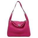 Hermes Handbag Lindy 26 in Rose Purple - Hermès