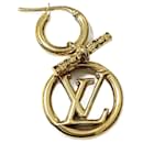 Boucles d'oreilles Baby Ease Hoop Bouquet de Reuil pour femmes Louis Vuitton