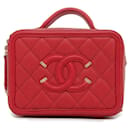 Bolsa de ombro em couro caviar Chanel