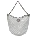 Sac à épaule en vinyle transparent avec chaîne Chanel