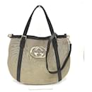 Borsa a Spalla Gucci Beige GG 2WAY