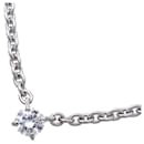 Cartier Love Support Ladies Necklace in 18K White Gold