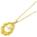 Collana di perle Mikimoto in oro giallo