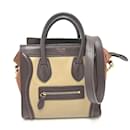 Bolsa de ombro de couro marrom Celine - Céline