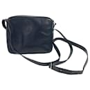 Bolso de hombro de cuero negro vintage Celine - Céline