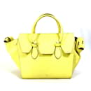 Celine Yellow Leather Handbag - Céline