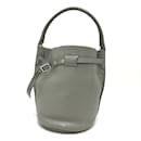 Celine Gray Leather Handbag - Céline