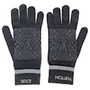 Louis Vuitton Black Wool Gloves