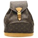 Louis Vuitton Montsouris MM Tasche in Braun mit Monogramm