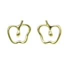 Boucles d'oreilles en or jaune 18K Tiffany Apple - Tiffany & Co