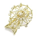 TASAKI Yellow Gold Diamond Brooch - Tasaki