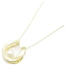 Mikimoto Pearl Necklace in Yellow Gold