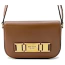 Prada Brown Leather Shoulder Bag