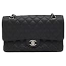 Sac à épaule en cuir caviar Chanel