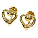 Boucles d'oreilles Clip Tiffany Heart en or jaune 18K - Tiffany & Co