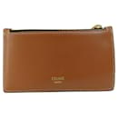 Celine Brown PVC Coin Purse - Céline