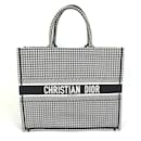 Christian Dior Houndstooth Tote Bag