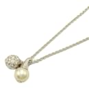 Bvlgari White Gold Pearl Diamond Necklace - Bulgari