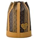 Louis Vuitton Monogram Stripe Randonne Backpack