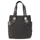 Bvlgari Mania Handbag in Black Canvas - Bulgari