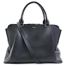 Cartier C de Cartier Black Leather Handbag